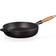 Le Creuset Matt Black Signature Cast Iron Wooden Handle 28cm