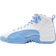 Nike Air Jordan 12 Retro GS - White/University Blue/Lemon Venom