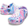 Crocs Toddler Classic Marbled Clog - White/Pink