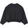 Nike Girl's Oversized Logo Sweater - Off Noir (DV2563-045)