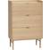 Hübsch Hide Light Wood Kommode 80x120cm