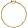 Pandora Moments Heart Lock Snake Chain Bracelet - Gold