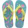 Havaianas Kid's Fantasy Flip Flop - Light Blue/Neon