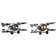 Dkd Home Decor Small Airplane Bordur 28cm