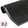 vidaXL Dust Control -pack Sort, Rød, Blå, Grå 80x120cm
