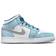 Nike Jordan 1 Mid SE GS - French Blue/White/Light Steel Gray/Fire Red