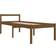 vidaXL Solid Pine 70.5cm Sängram 90x200cm