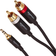 Amazon Basics 3.5mm - 2RCA M-M 1.2m