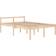 vidaXL Solid Pine 70.5cm Sengeramme 140x200cm