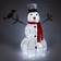 Light-up Snowman White Decoración 89cm