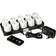 Duni Moving Flame White LED-ljus 3.8cm 10st