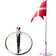 Nordahl Andersen Flag pole with engraved baptismal foot Dekorationsfigur