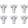 Philips Spot LED Lamps 3,5W GU10 6-pack