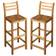 Be Basic Solid Acacia Wood Barstol 110cm 2st