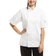 Chefs Whites Vegas Short Sleeve Chefs Jacket - White