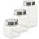 Dkd Home Decor - Kitchen Container 3pcs 0.75L