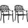 vidaXL 3070567 Café-Set, 1 Tisch einschl. 2 Stühle