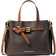 Michael Kors Emilia Small Logo Satchel - Brown