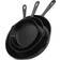 Utopia Pre-Seasoned Cast Iron Cookware Set 3 Parts