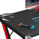 Homall Z Shaped Gaming Desk - Black/Red