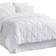 Bedsure Pinch Pleats Queen Bedspread White, Black, Red, Pink, Blue, Grey, Beige (223.5x223.5cm)