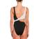 Nike Colourblock Crossover One Piece Swimsuit