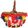 Dolce & Gabbana Agnese Straw Crystal Pom Pom Bag