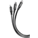 Baseus Flat USB A-USB B Micro/USB C/Lightning 1.2m