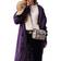 Ziwoch Women's Cable Knit Long Cardigan - Purple