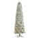 Nearly Natural 9-ft Slim Flocked Montreal Fir Artificial Christmas Tree 108"