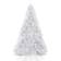 Best Choice Products 6 ft. White Unlit Pine Artificial Christmas Tree 72"