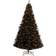 Nearly Natural 10ft. Black Artificial Christmas Tree 120"