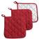 Design Imports Terry Pot Holder Brown, Blue, Red, Yellow, Orange, Green (17.8x17.8cm)