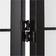 Roundhill Furniture Black Japanese Room Divider 71x71"