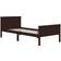 vidaXL Solid Pine 77cm Sängram 90x200cm
