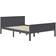 vidaXL Solid Pine 77cm Sängram 160x200cm
