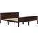 vidaXL Solid Pine 77cm Sängram 180x200cm