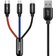Baseus Rapid USB A-USB B Micro/USB C/Lightning