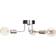 By Rydéns Monroe Ceiling Flush Light 42cm