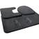Feelso Memory Foam Black, Brown, Blue, Grey, Beige 50.8x78.7cm