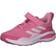 Adidas Infant FortaRun Sport Running Elastic Lace and Top Strap - Bliss Pink/Cloud White/Pulse Magenta