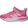 Adidas Infant FortaRun Sport Running Elastic Lace and Top Strap - Bliss Pink/Cloud White/Pulse Magenta