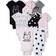 Gerber Short Sleeve Onesies Bodysuits 8-pack - Pink Bunny