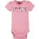 Gerber Short Sleeve Onesies Bodysuits 8-pack - Leopard Pink