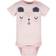 Gerber Short Sleeve Onesies Bodysuits 8-pack - Bear Pink