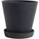 Hay Flower Pot with Saucer M ∅14cm