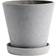 Hay Flower Pot with Saucer M ∅14cm