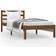 vidaXL Solid Pine 21cm Sängram 75x190cm