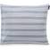 Lexington Striped Lyocell Örngott Grå, Blå, Vit (60x50cm)