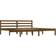 vidaXL Solid Pine 21cm Sängram 180x200cm